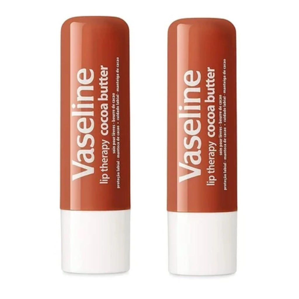 Vaseline Cocoa Butter Moisturizing Lip Therapy Twin Pack