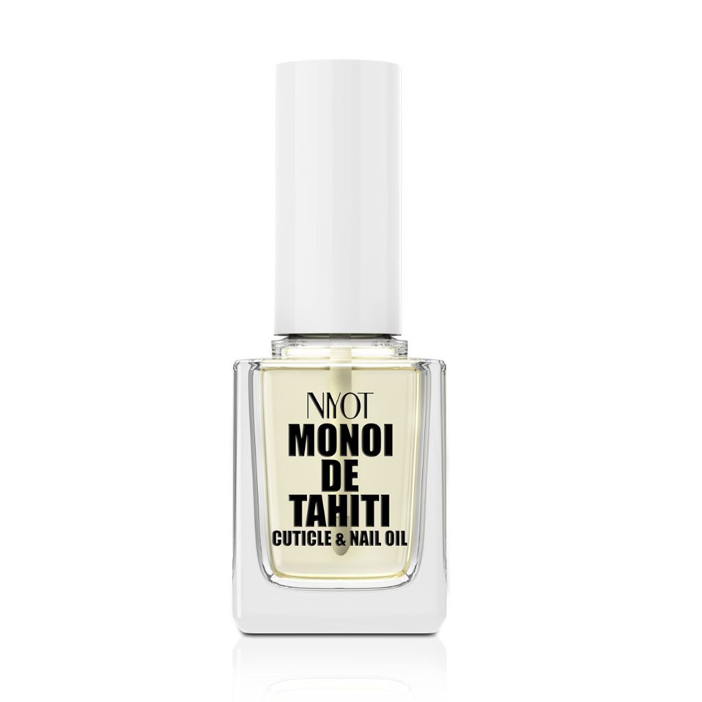 Monoi de Tahiti Cuticle & Nail Oil - Intensive Hydrating Treatment for Dry, Damaged Cuticles
