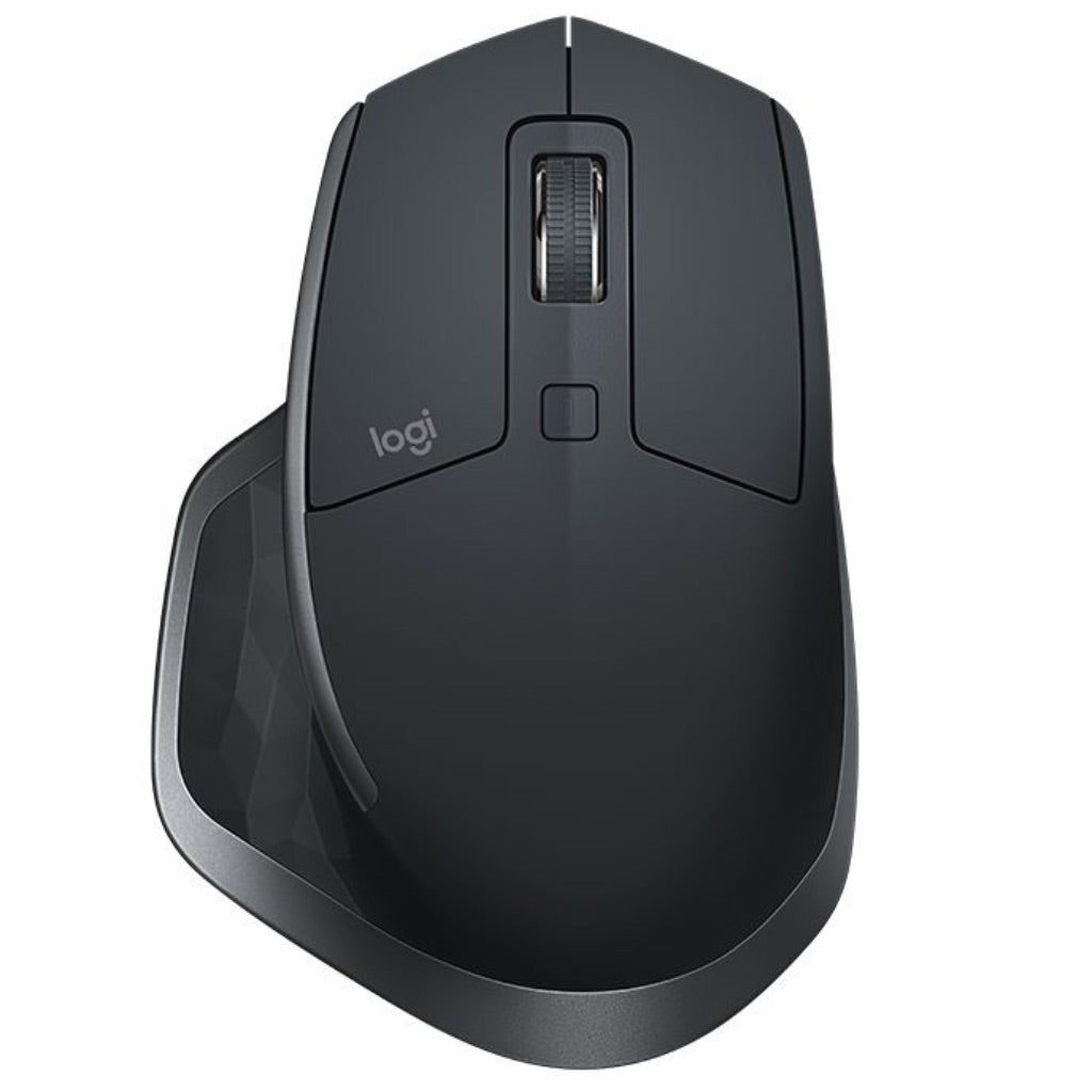 Logitech MX Master 2S - Mouse - Laser - 7 Buttons - Wireless - Bluetooth  2.4 GHz - USB Logitech Unifying Receiver - Graphite