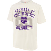 Ultra Game Men's NBA Official Super Soft Nostalgic T-Shirt, Sacramento Kings, Cream, Large