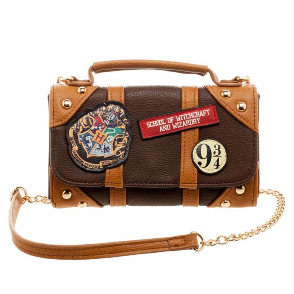 Harry Potter Handbag Wallet Crossbody Purse - Brown - One Size Fits All