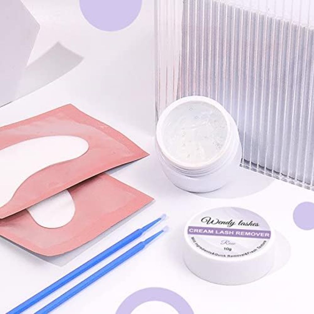 Wendy Lashes Lash Remover Extensions/Clusters Cream Glue Remover - Rose
