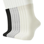 J-BOX Women Cotton Crew Socks - 6 Pairs, size 6-12