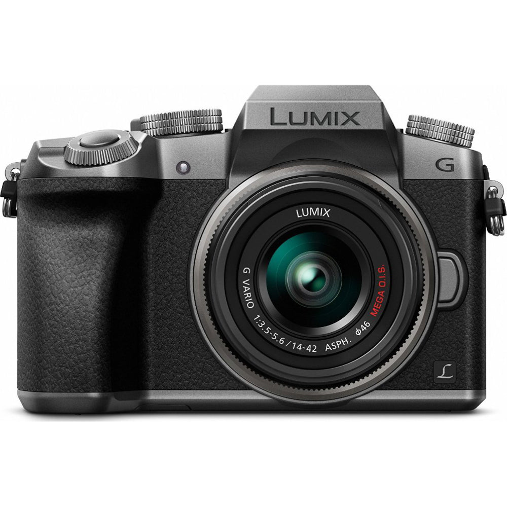 Panasonic LUMIX G7KS 4K Mirrorless Camera, 16 MP, 14-42 mm Lens Kit, DMC-G7KS (Silver)