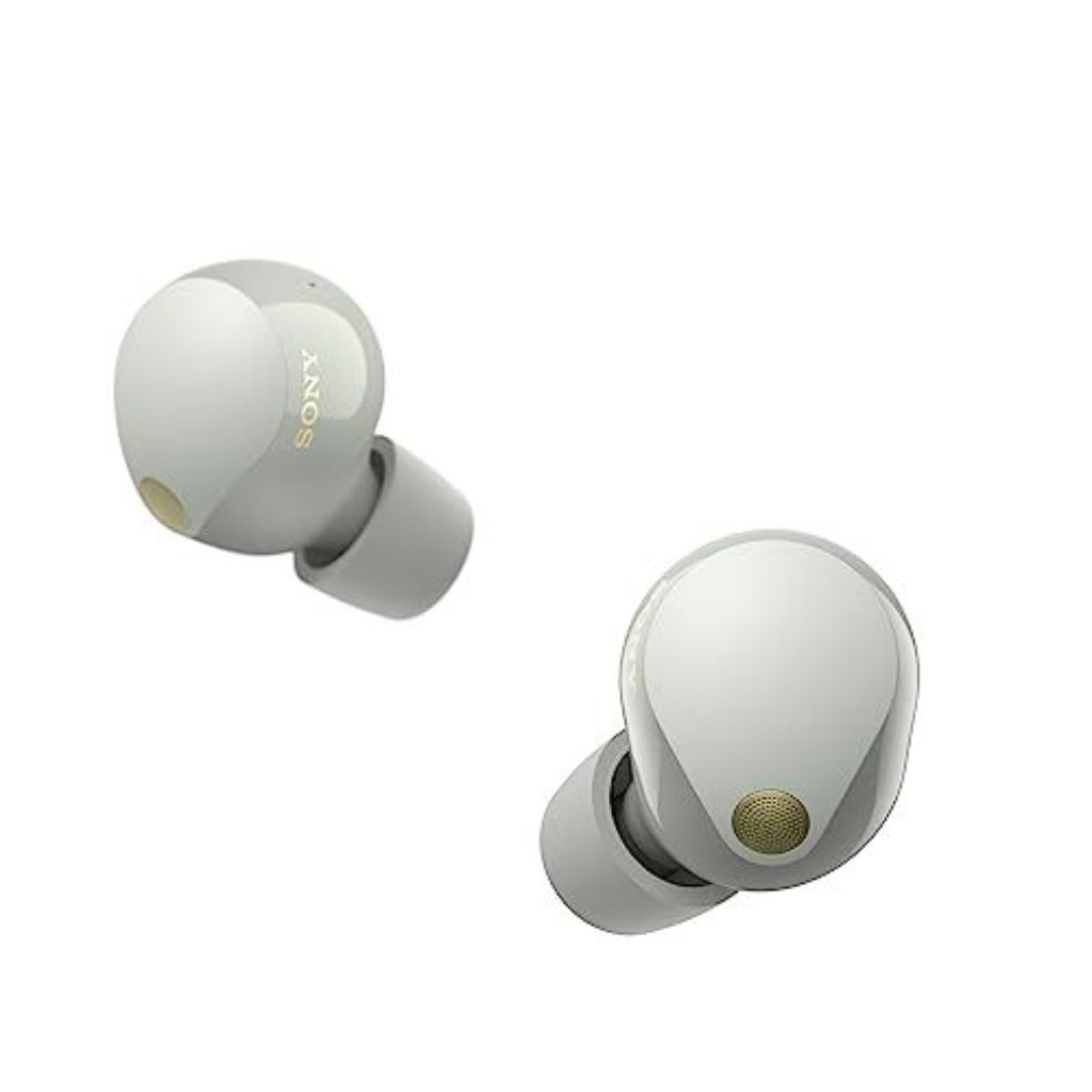 Sony WF-1000XM5 the Best Truly Wireless Bluetooth Noise Canceling Earbuds Headphones with Alexa Built in - Silver