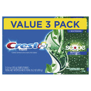 Crest Plus Scope Outlast Complete Whitening Toothpaste - Mint, 5.4 Ounce (3 Pack)