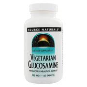 Source Naturals Vegetarian Glucosamine for Healthy Joints 750mg, 120 Tablets