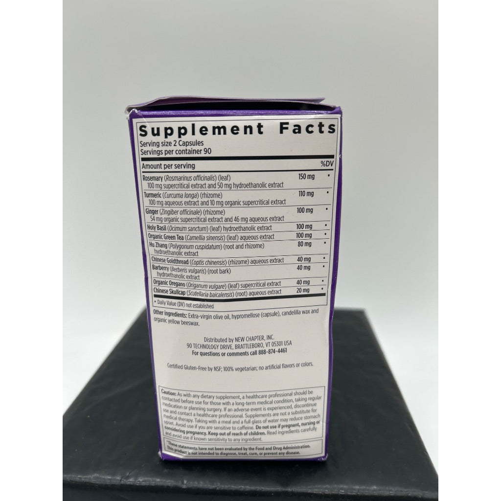 New Chapter Zyflamend Herbal Pain Relief Capsules, 180ct