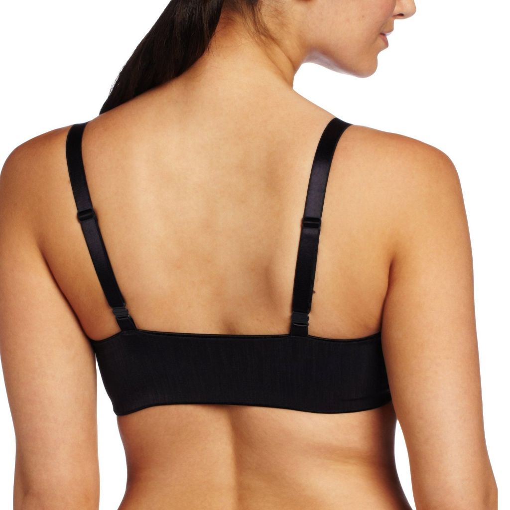 Vanity Fair Women's Illumination Front Close Underwire Bra 75339, FC Midnight Black, 38C