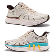 Men's Orthopedic Tennis Sport Walking Shoes, Beige Size 11