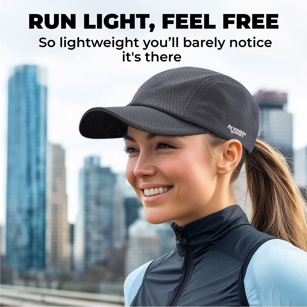 Tough Headwear All-Over Mesh Hat - Baseball Caps for Women - Black