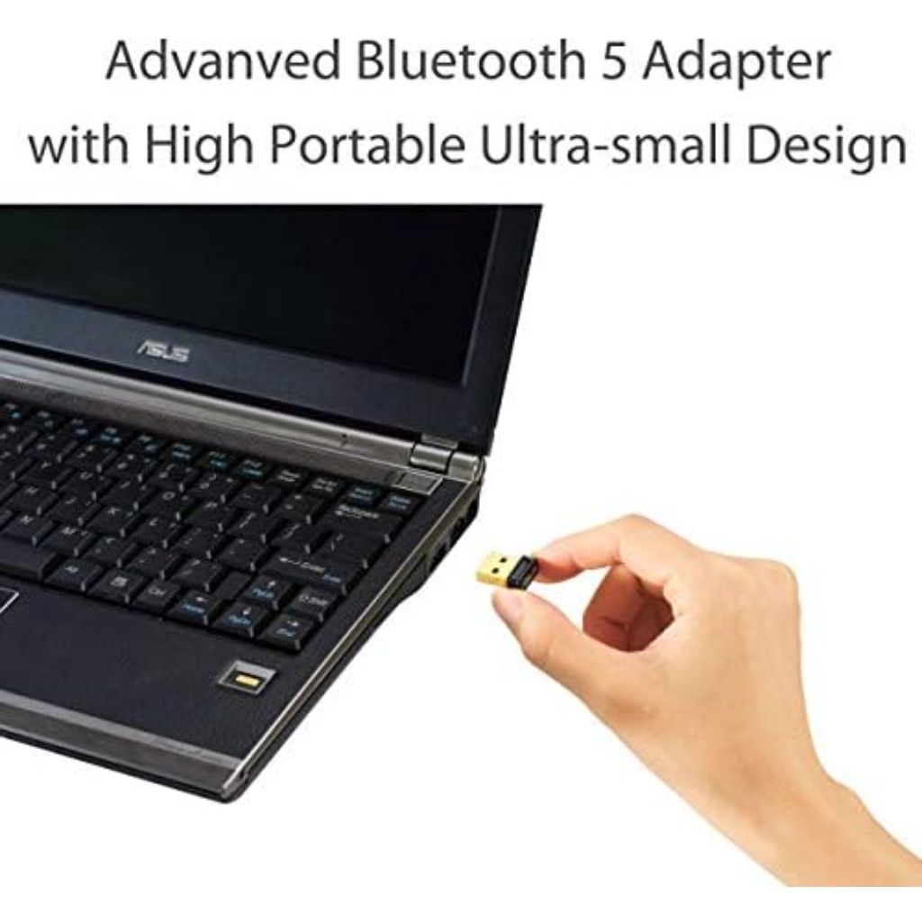 ASUS USB-BT500 USB Adapter with Ultra Small Design, Bluetooth 5