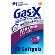 Gas-X Maximum Strength Softgel for Gas Relief - 50ct