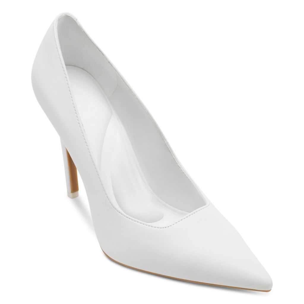 DKNY Women's Shoes Shoe, White, 10