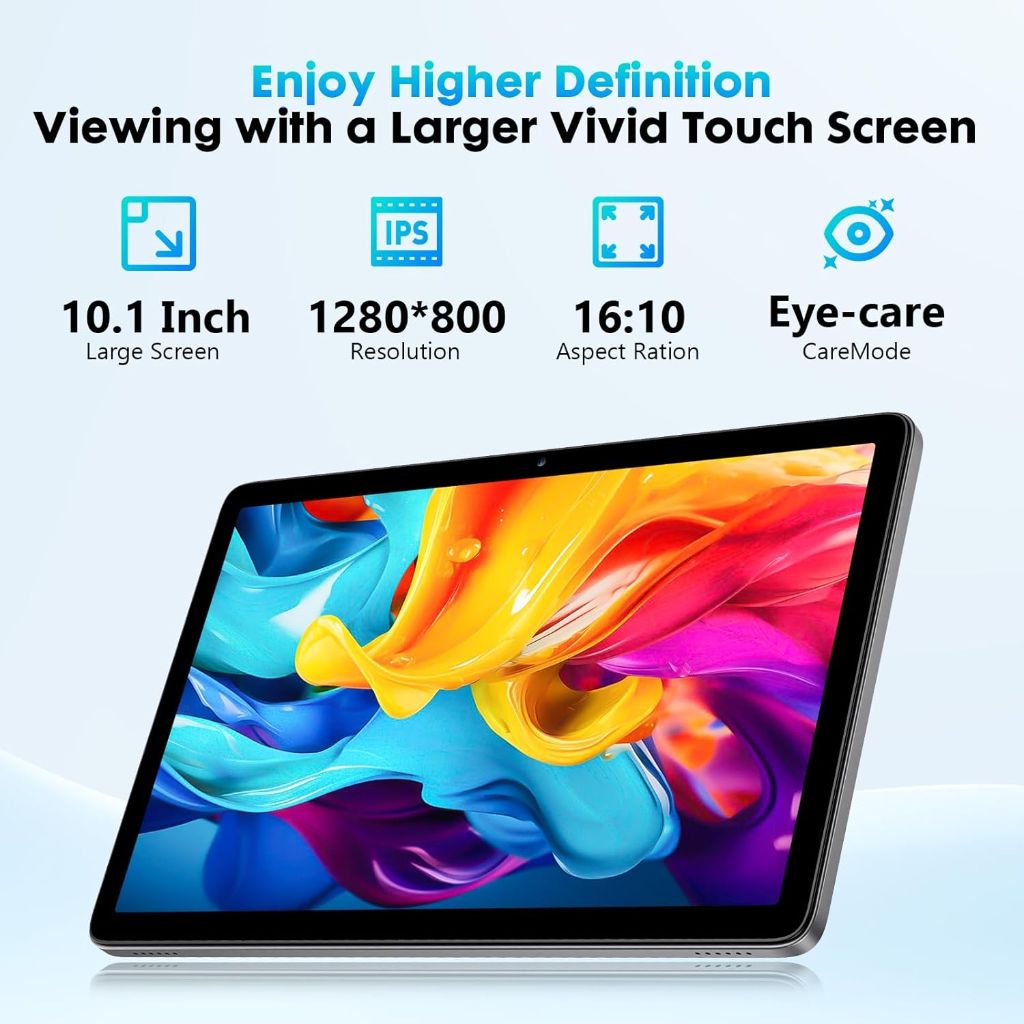 Aobante 10 Inch Tablet, Android 15 with 24GB RAM + 128GB ROM