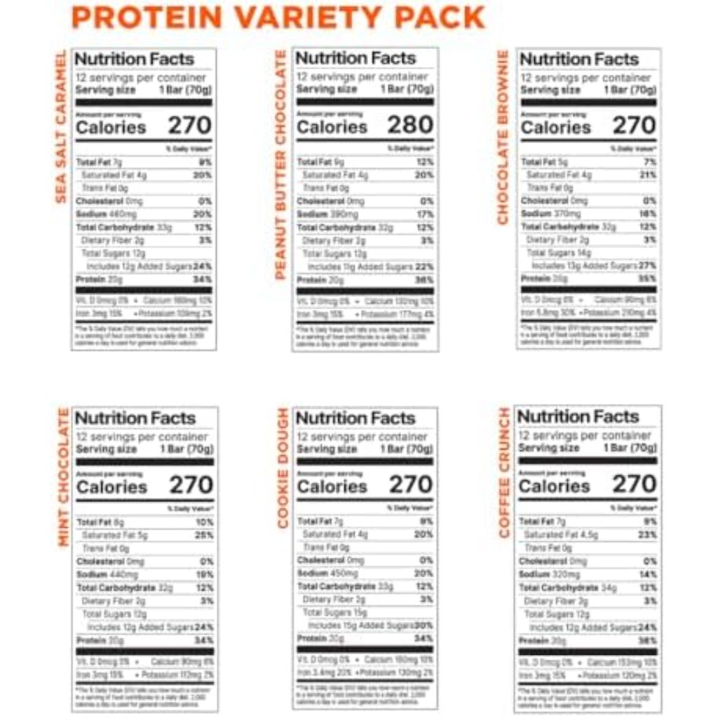 ProBar Variety Pack Protein Bars (12 Count)