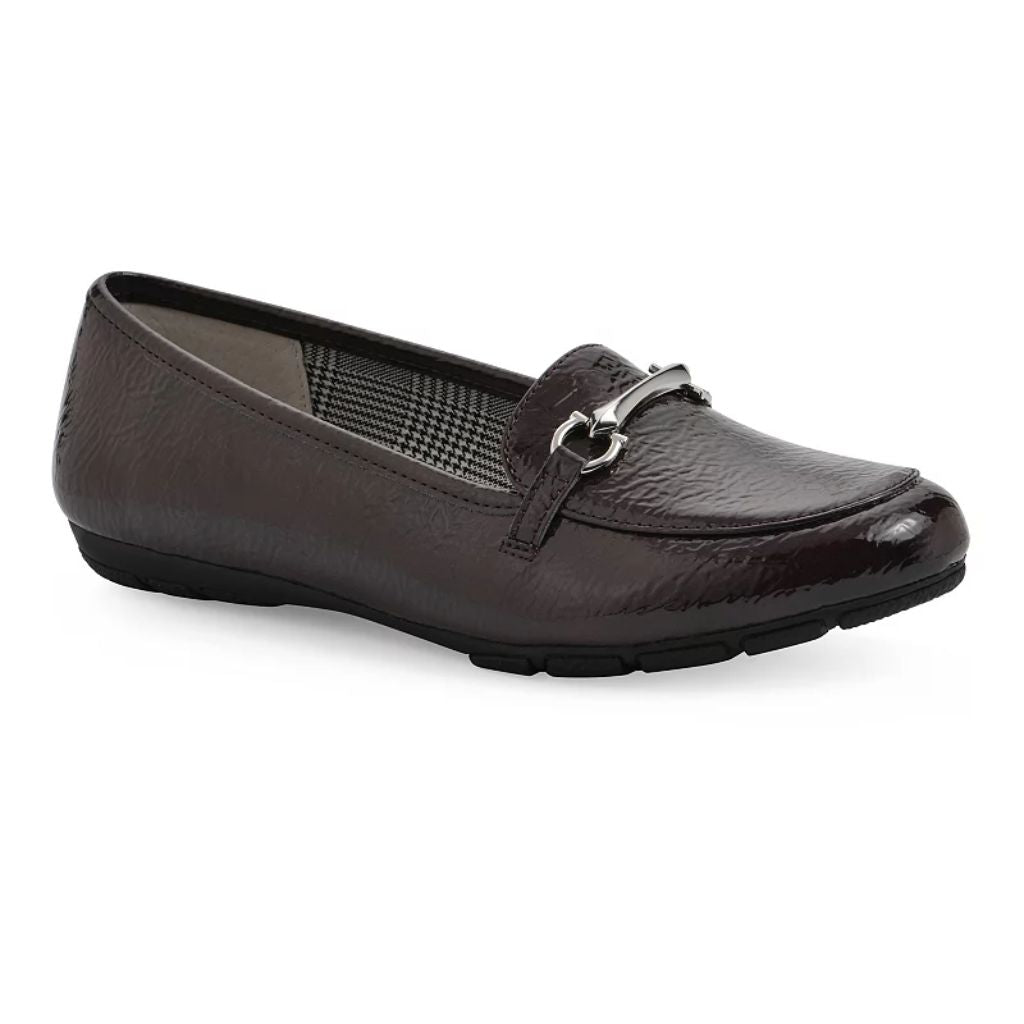 Cliffs by White Mountain Glowing Women's Loafers, Size: 9.5, Burgundy Patent