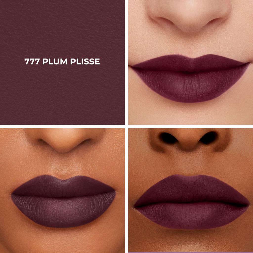 Laura Mercier Caviar Smoothing Matte Lipstick, 777 Plum Plisse - Deep warm berry
