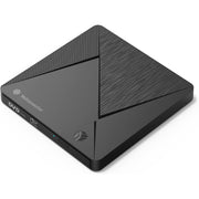 Yottamaster External CD DVD Drive, USB 3.0 Type C Slim and Portable CD DVD Burner Writer with SD&TF Slot and USB A Ports, Support CD DVD +/-RW Drive