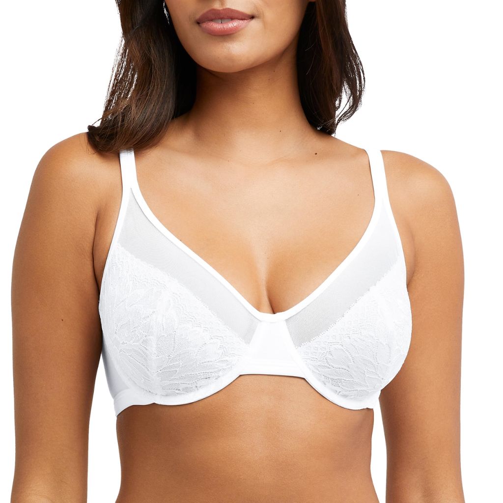 Bali Women's One Smooth U Lace Minimizer Bra, Underwire Full-Coverage Convertible Bra