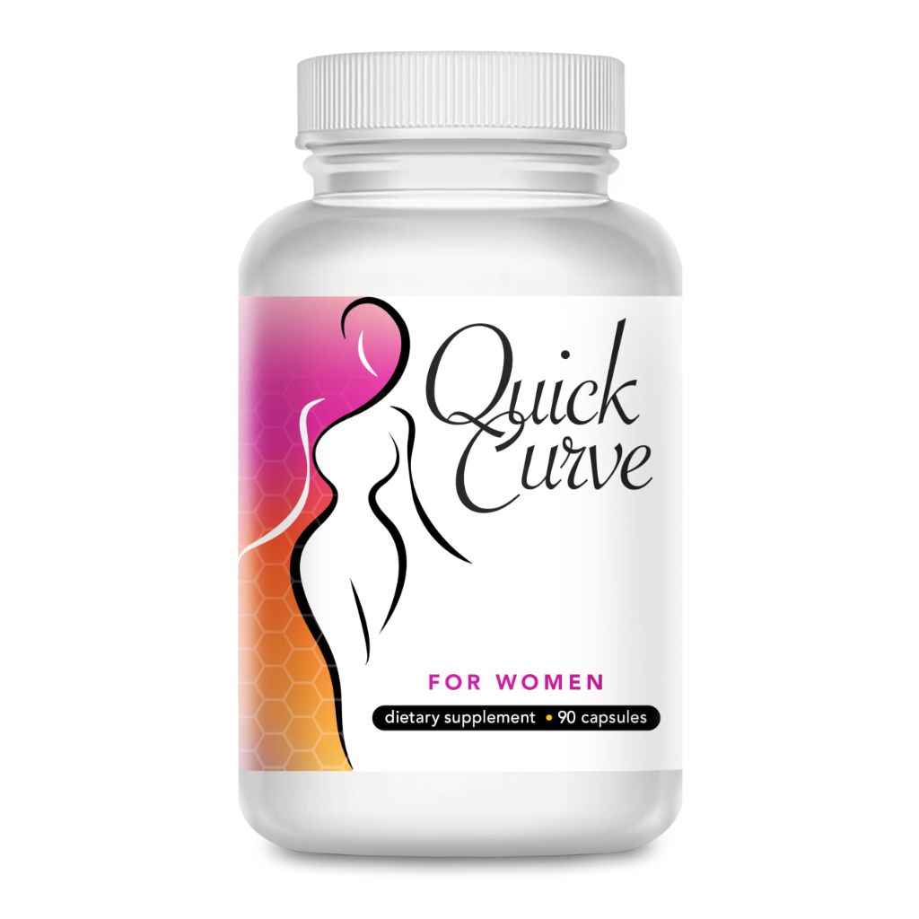 Quick Curve, Female Curve Enhancing Supplement for Fuller HIPS, Thighs, and Bust - 90 capsules