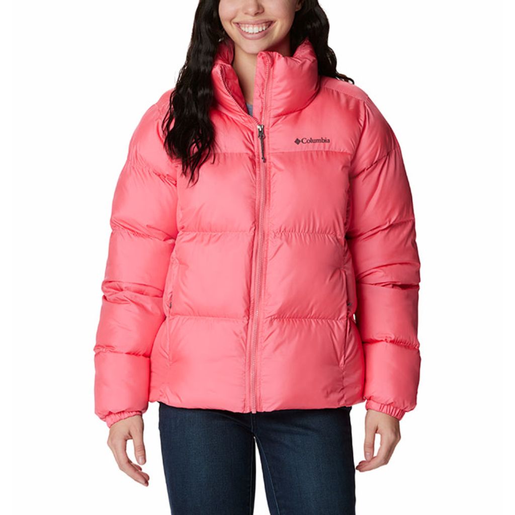 Columbia Women's Puffy Jacket, Dark Red, X-Large
