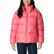 Columbia Women's Puffy Jacket, Dark Red, X-Large