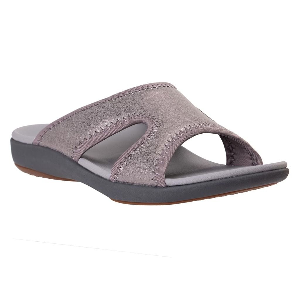 SZ 8 WD, REVITALIGN Women's Brook Metallic, Pewter