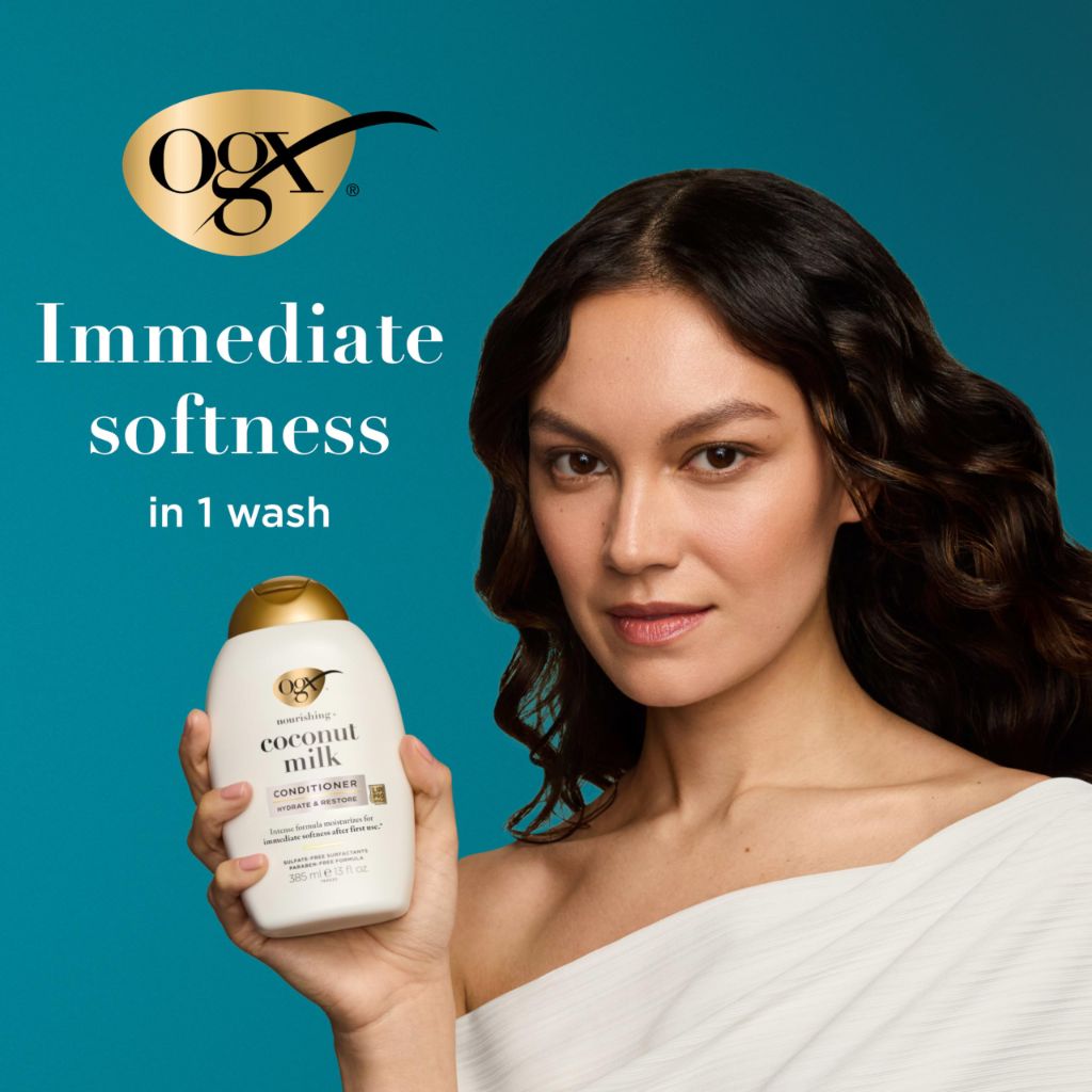 OGX Nourishing + Coconut Milk Conditioner, 13 fl. Oz