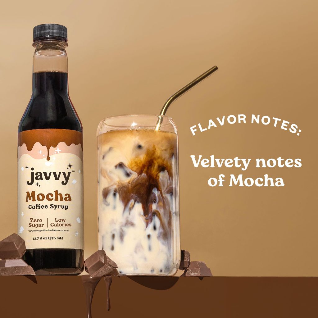 Javvy Coffee Syrup - Zero Sugar, Coffee Flavoring Syrup – Mocha