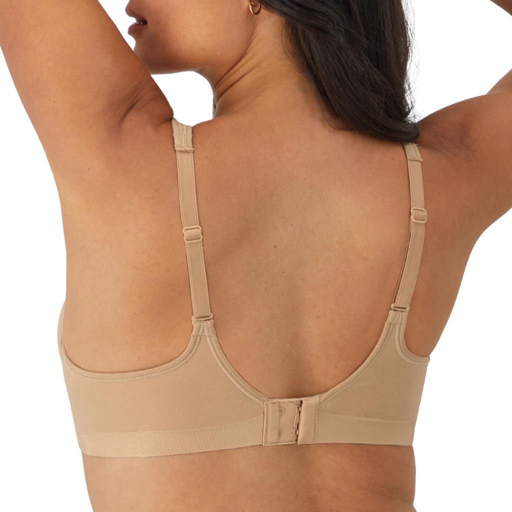 Bali Women's Comfort Revolution Wire Free Bra, Nude,34C