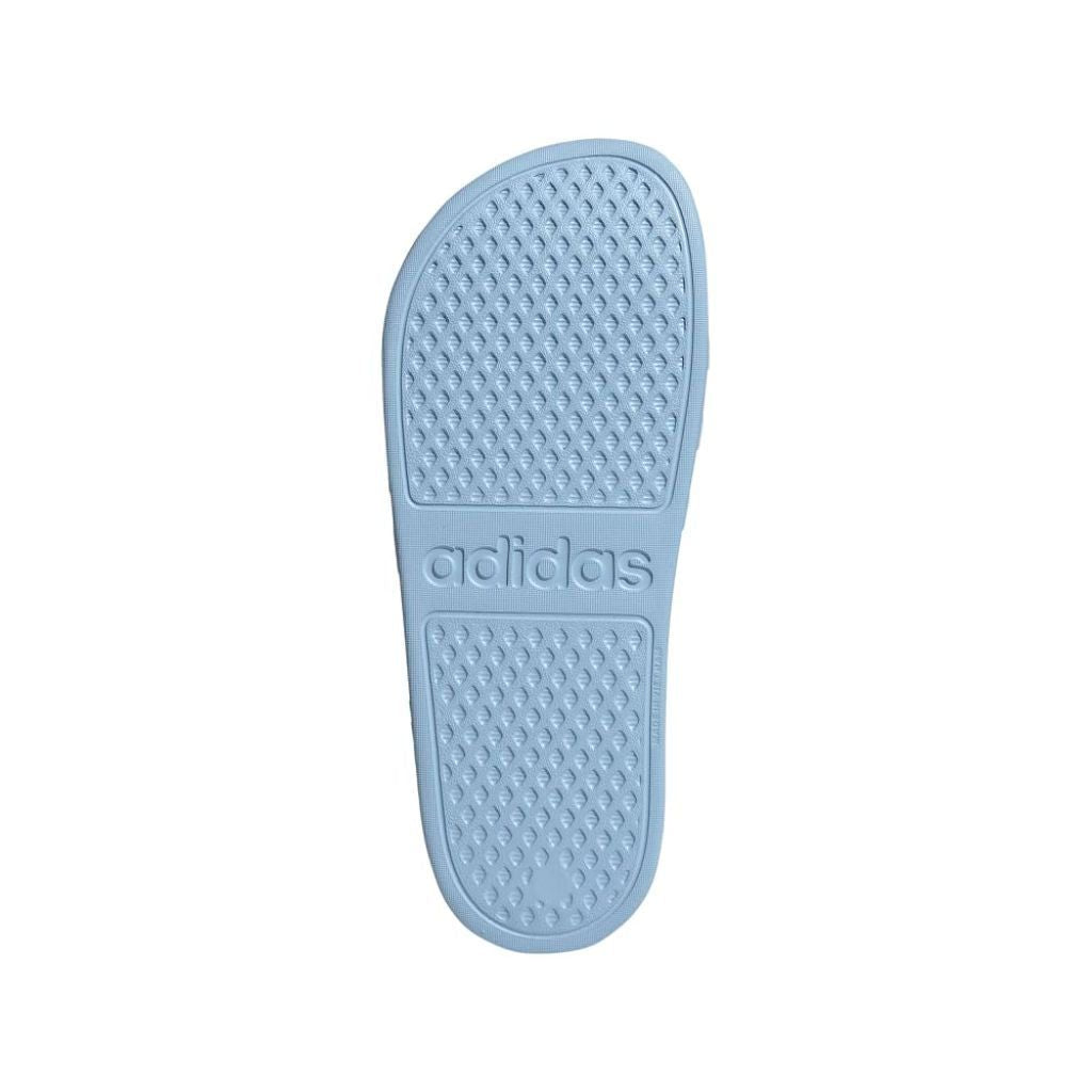 Adidas Adult Adilette Slides, Aqua Blue - size 11