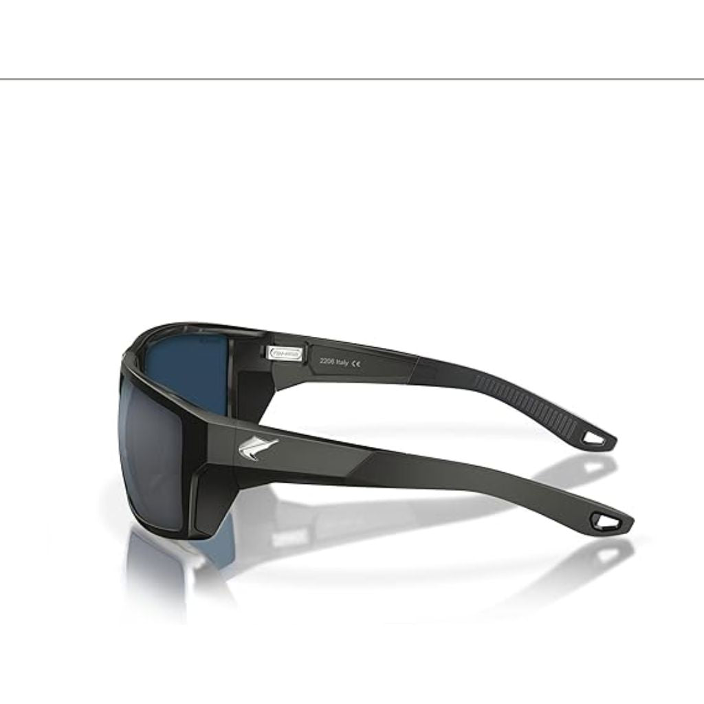 Fin-Nor North Drop Sunglasses - Matte Black Frame/Gray PC Lens