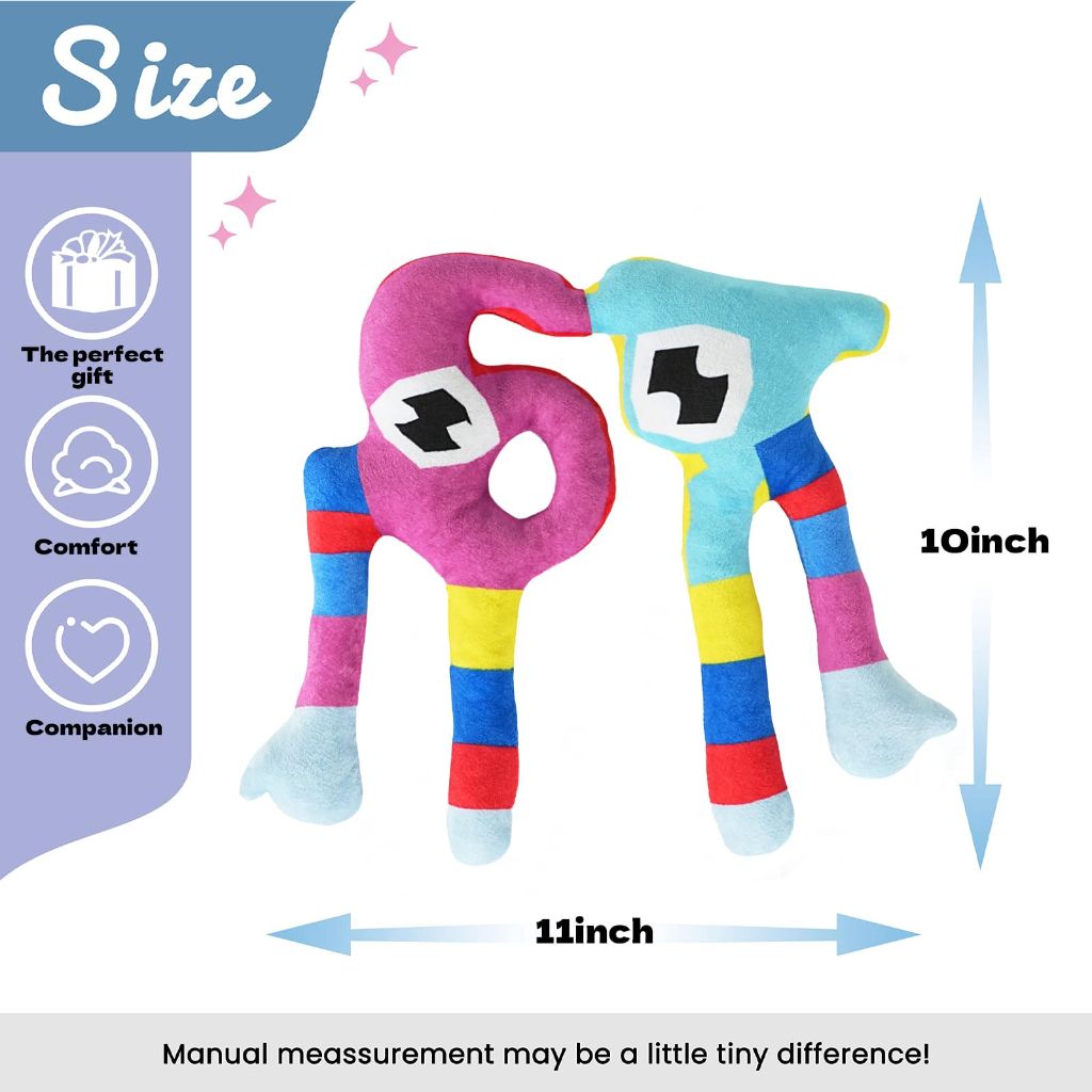 Plush Toy, 10 Inch Cute Plush, The Ideal Gift for Fans and Collectors (Purple)