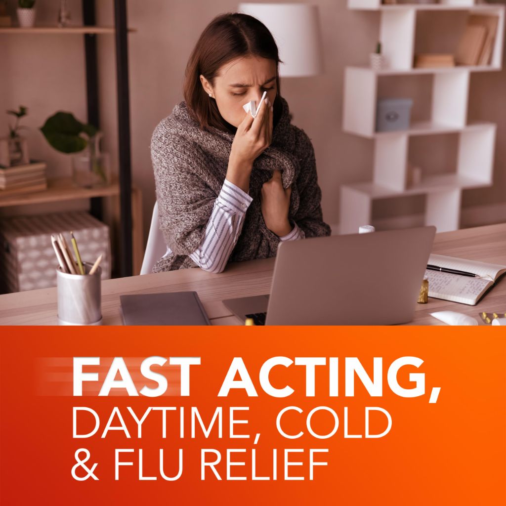 Vicks DayQuil Severe Cold & Flu Liquid Medicine, Daytime Relief  2 x 12oz