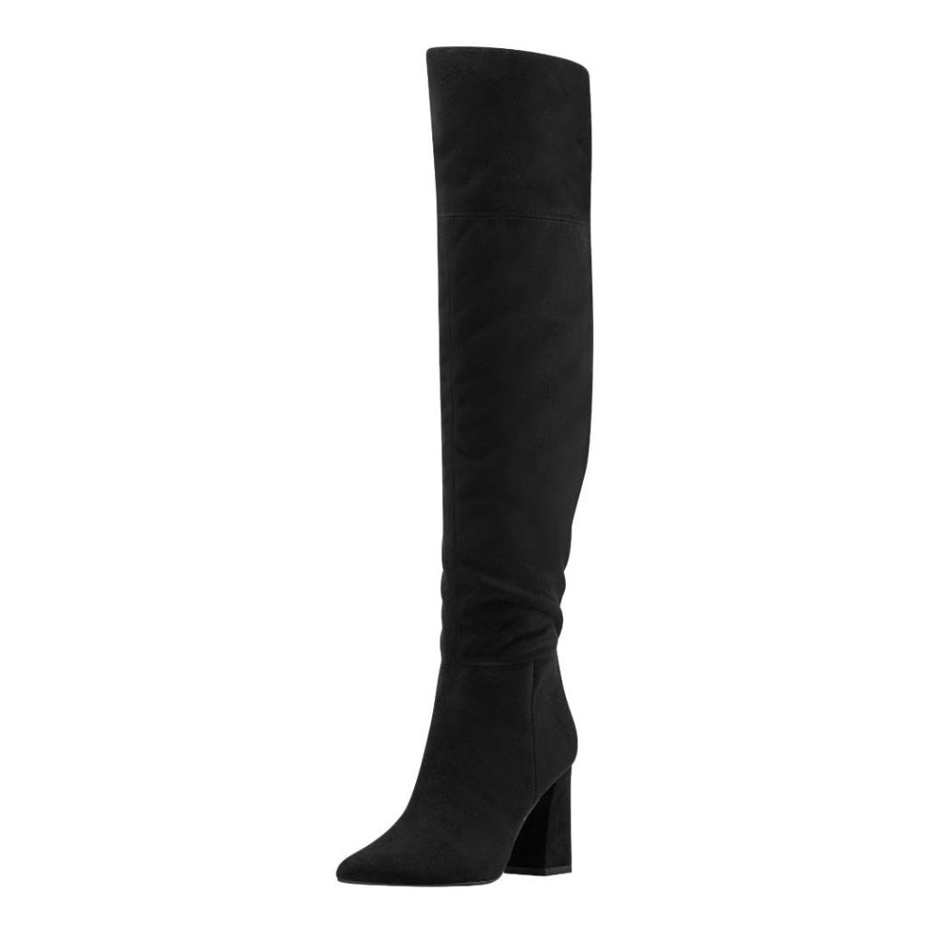 Marc Fisher Women's Garwin Wide Calf Boot, Black SZ 11