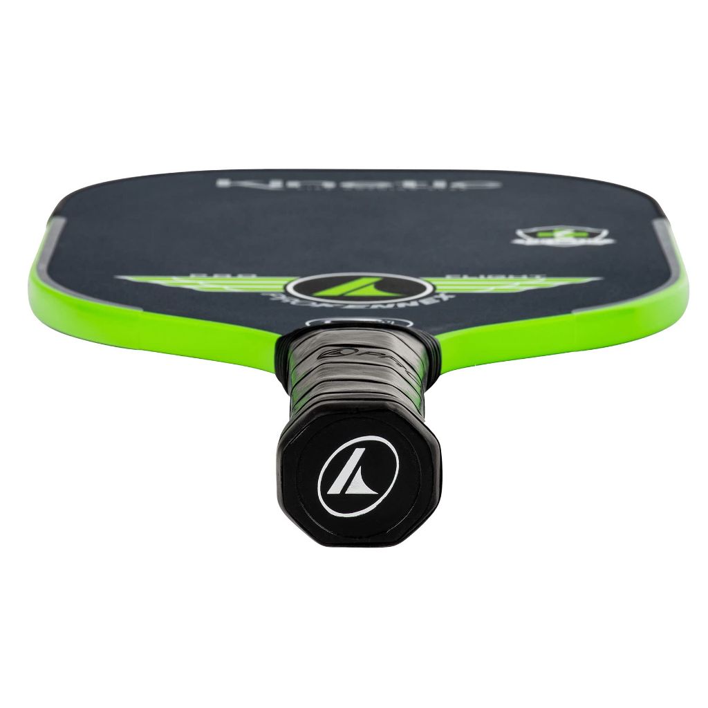 PROKENNEX Pro Flight - Pickleball Paddle with Toray T700 Carbon Fiber Face - Comfort Pro Grip - USAPA Approved (Navy/Green) (Cover not Included)