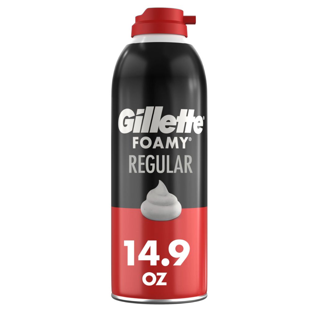 Gillette Foamy Classic Shave Foam for Men | 14.9 Oz