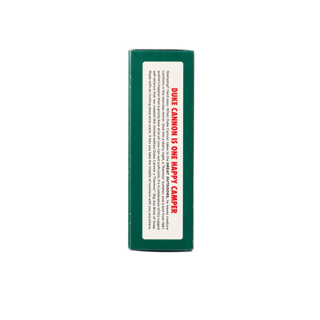 Duke Cannon x THERMOS Big Brick Bar Soap for Men, Great Outdoors Scent, Extra Large 10 oz Bar