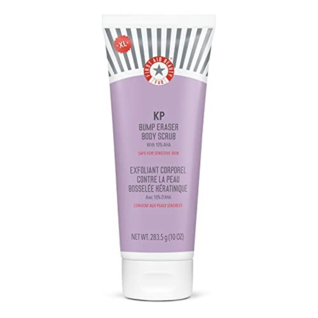 First Aid Beauty KP Bump Eraser Body Scrub with 10% AHA 283.5g