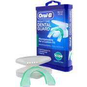 Oral-B Nighttime Dental Guard for Grinding Teeth - Mint Flavor (2 Pack)