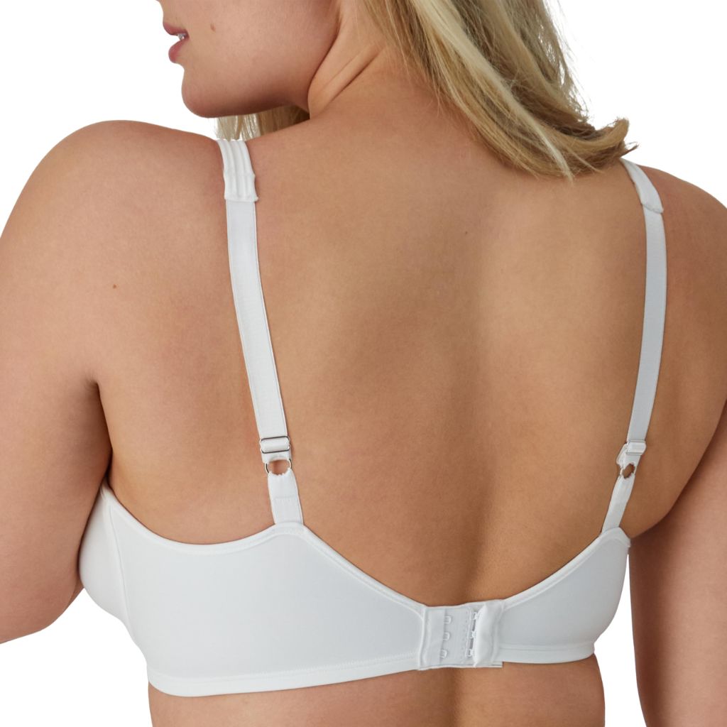 Bali womens Passion For Comfort Minimizer Underwire Bra, WHITE, 34C