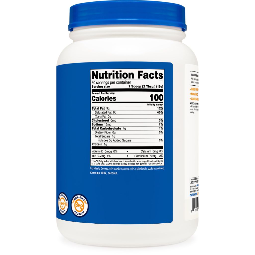 Nutricost Coconut Milk Powder 2LBS