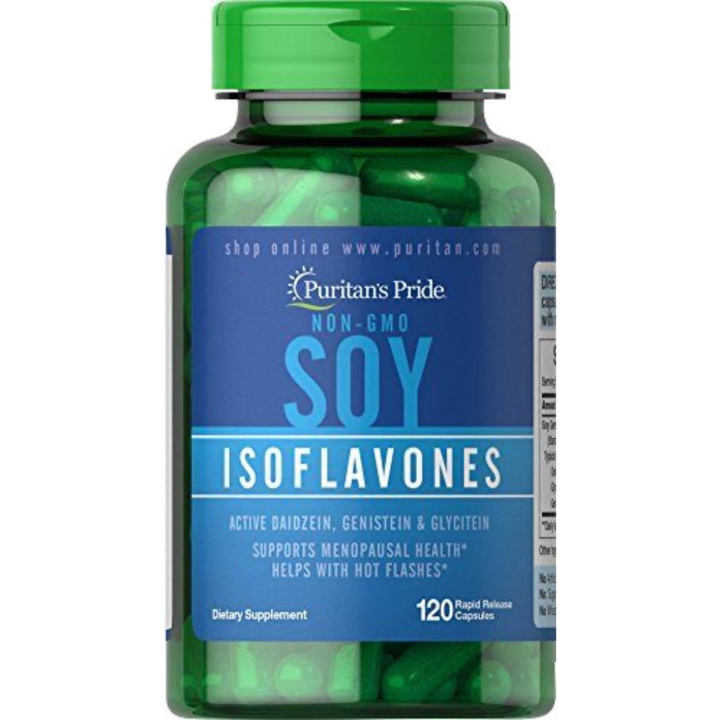 Puritan's Pride, Soy Isoflavones, 750 Mg, 100 Tablets