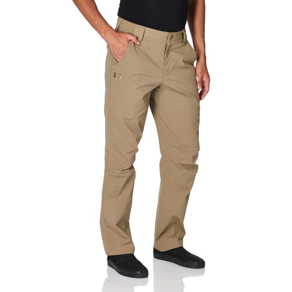 Under Armour Men's Enduro Elite Flat Front Pants, (251) Bayou / / Bayou, 36/32