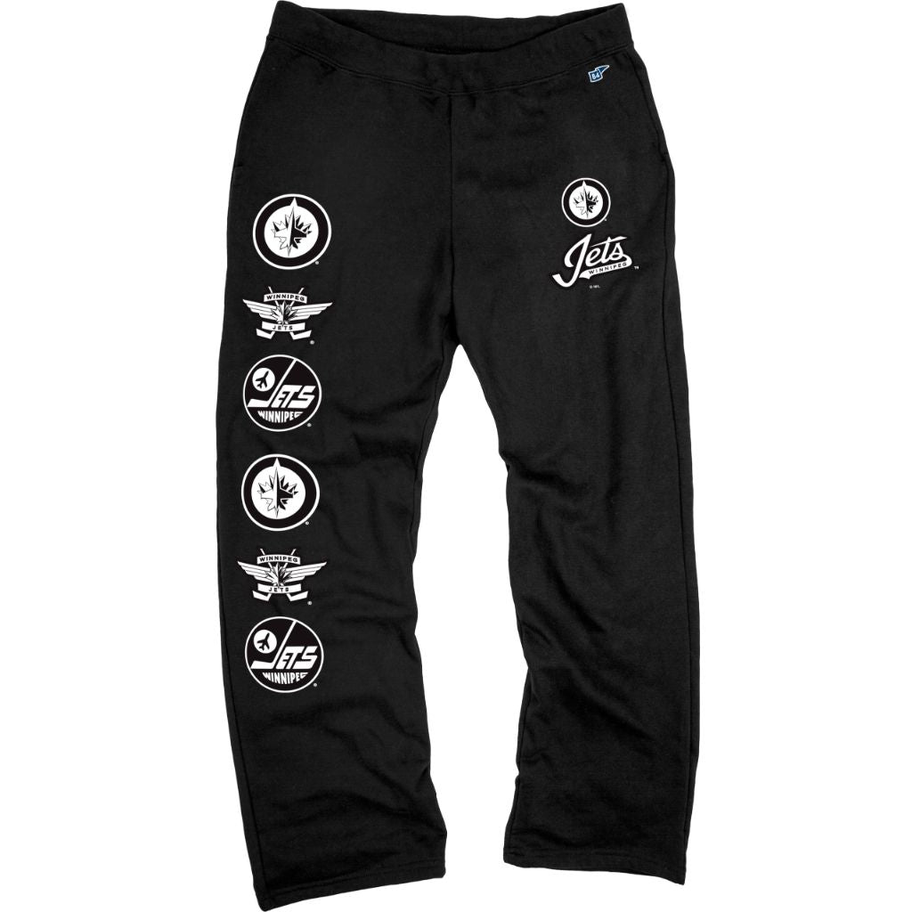 Winnipeg Jets NHL Officially Licensed Sweatpants Black, X-Large