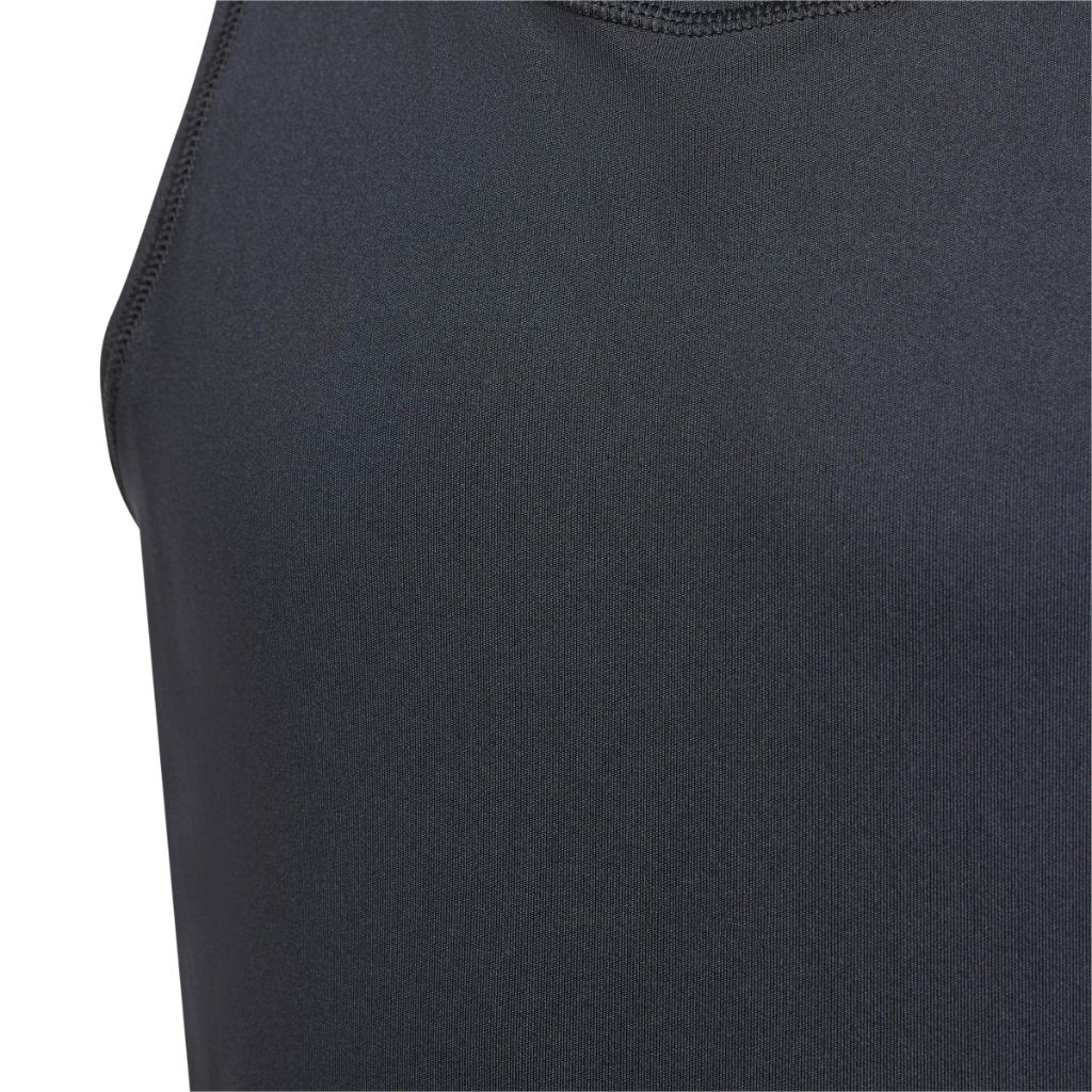 adidas Girls Club Tennis Tank Top - Black, Large