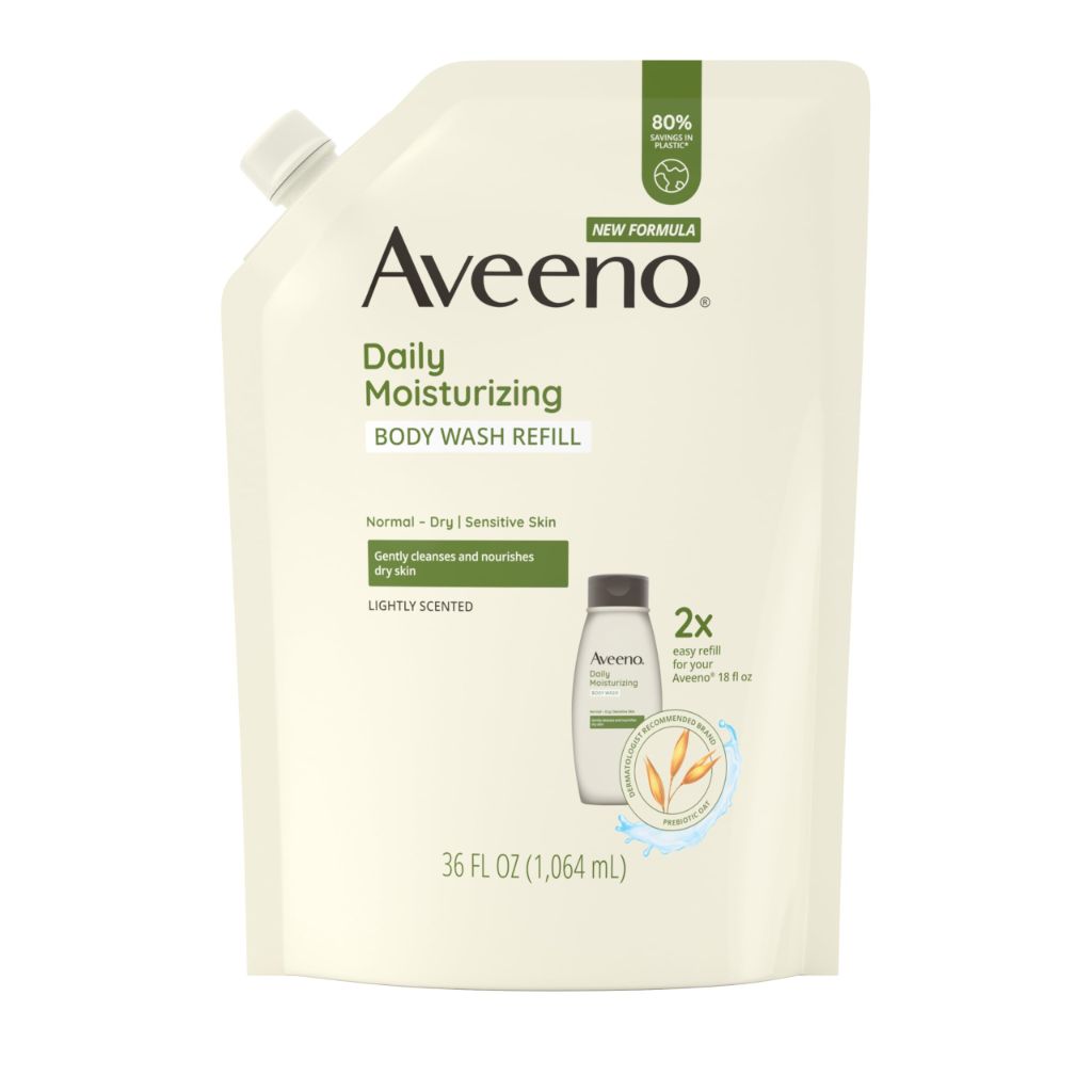 Aveeno Daily Moisturizing Body Wash for Sensitive Skin / Dry Skin,36 fl. oz
