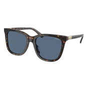 Polo Ralph Lauren PH4201U 500380 Sunglasses - Shiny Dark Havana Frame/Blue Lens, 55/18