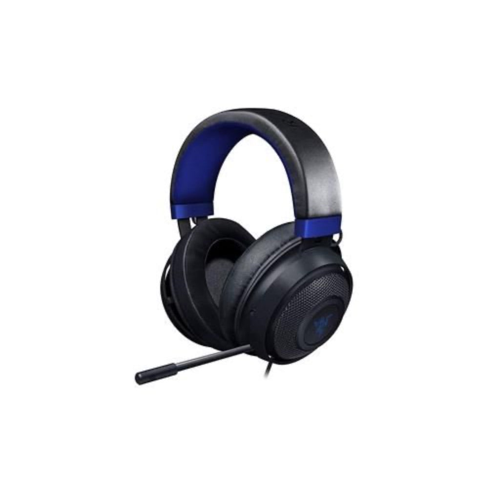 Razer Kraken Gaming Headset with Noise Isolating Microphone for PC/PS4/PS5/Switch/Xbox One/Xbox Series X & S - Black/Blue